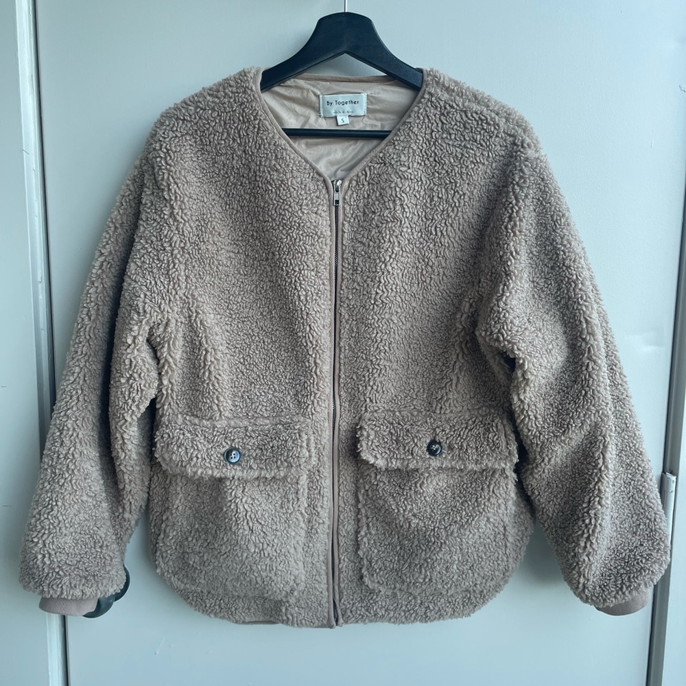 Cozy faux fur jacket!
